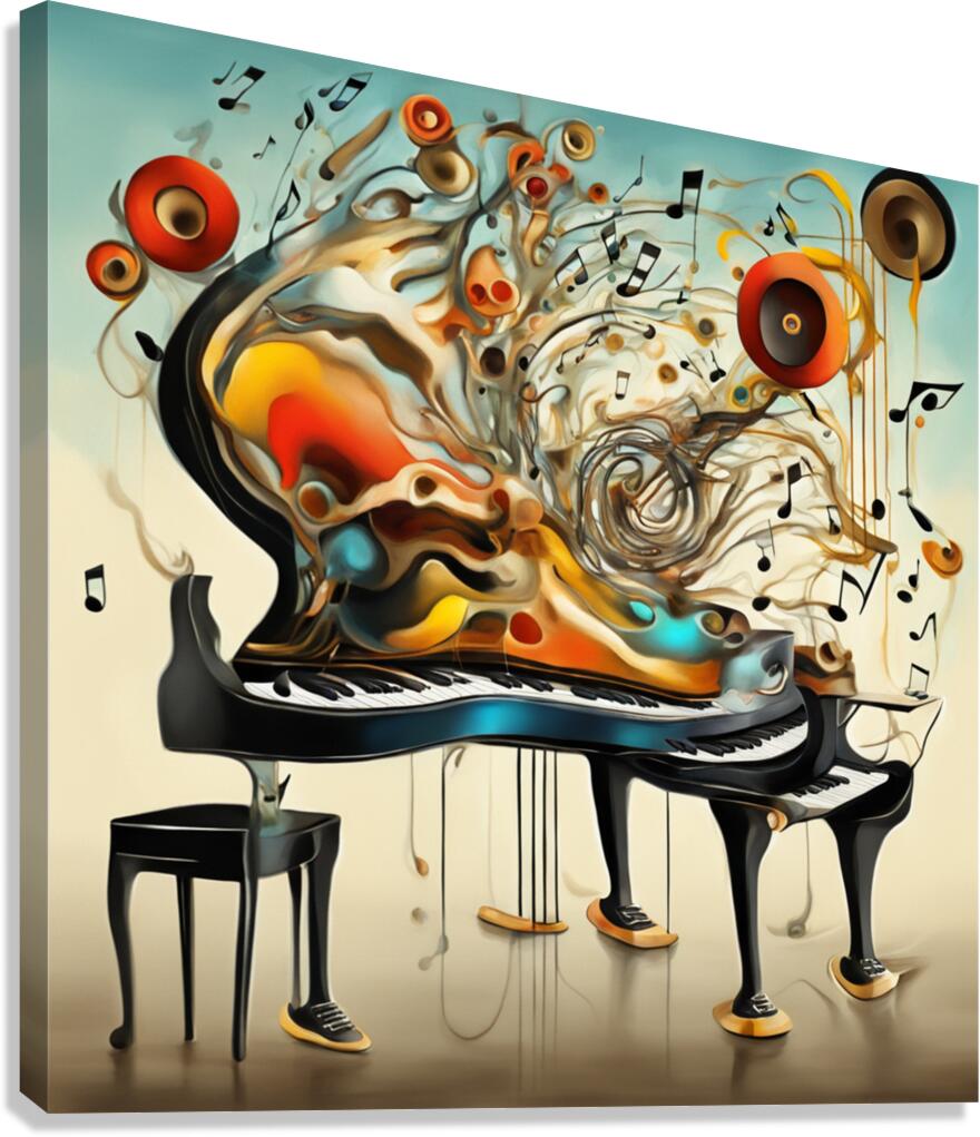 Rhythmic expression 85 Canvas Print