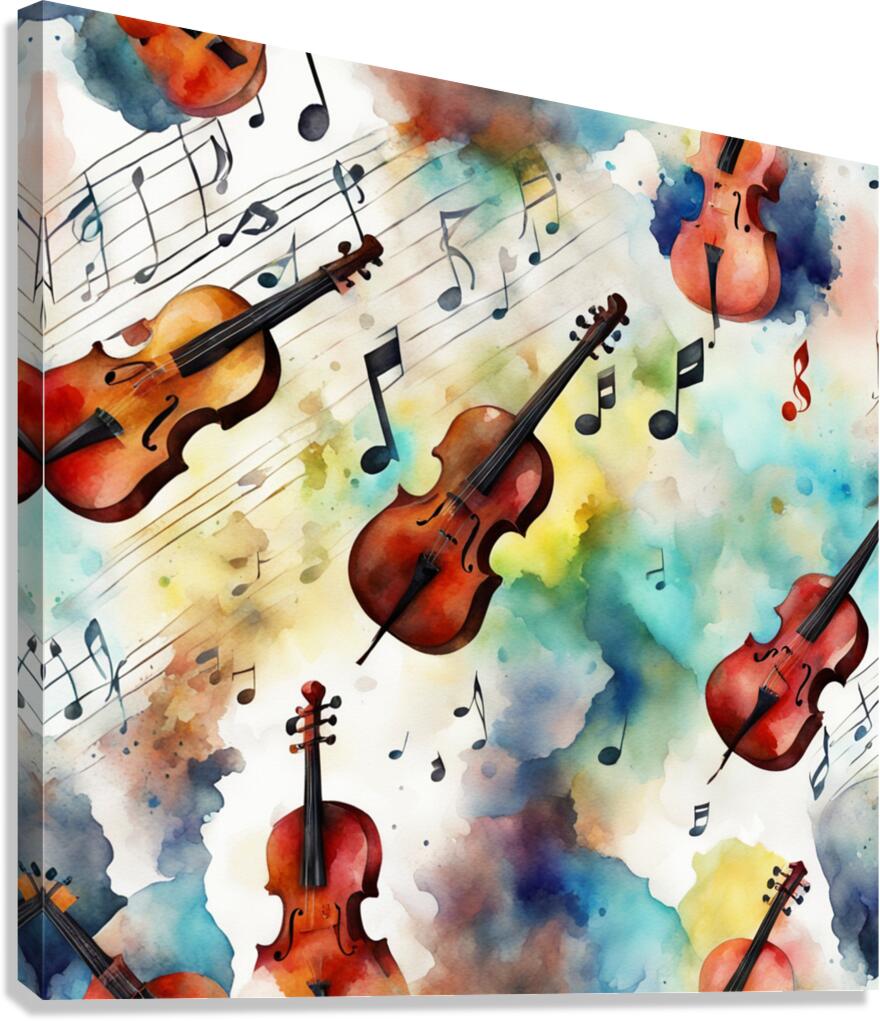 Rhythmic expression 119 Canvas Print