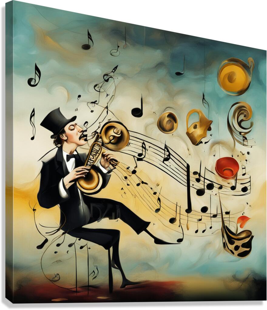 Rhythmic expression 113 Canvas Print