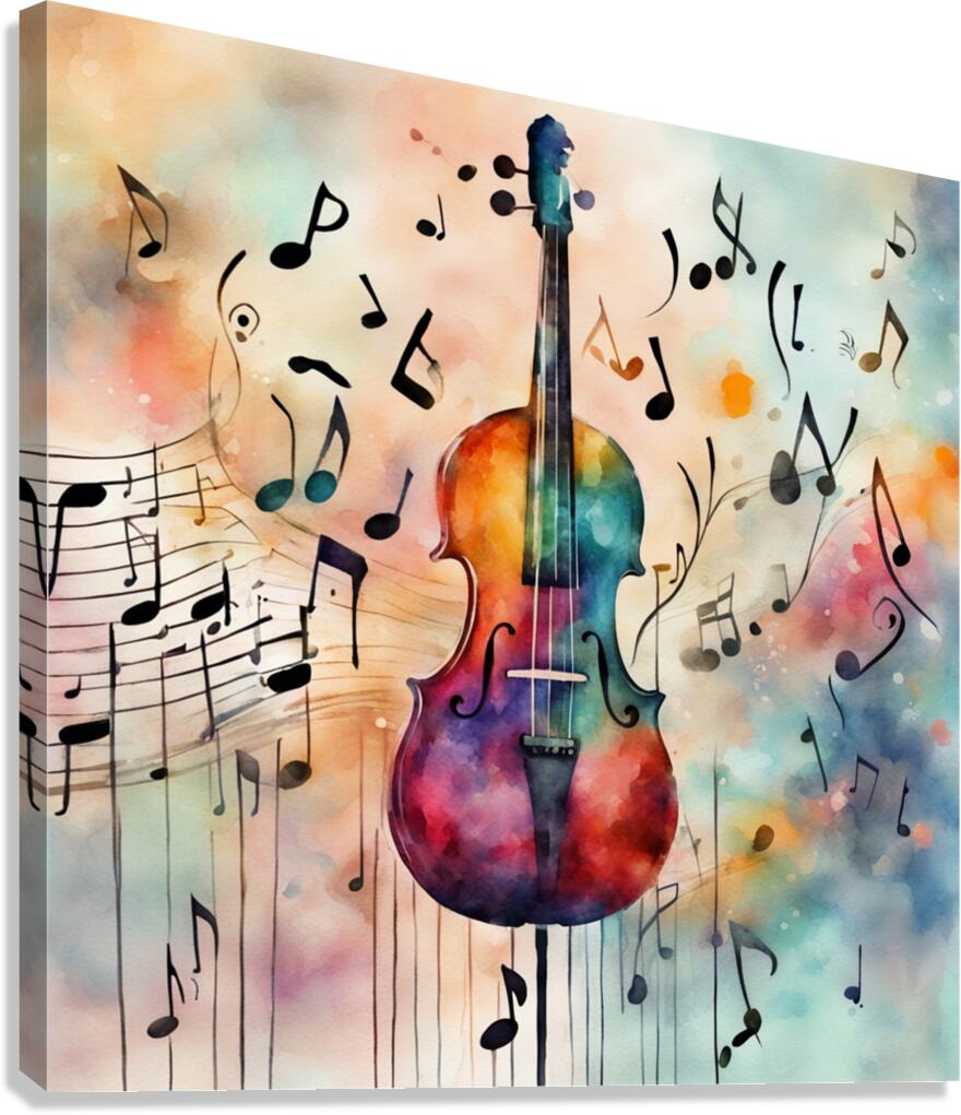 Rhythmic expression 103 Canvas Print