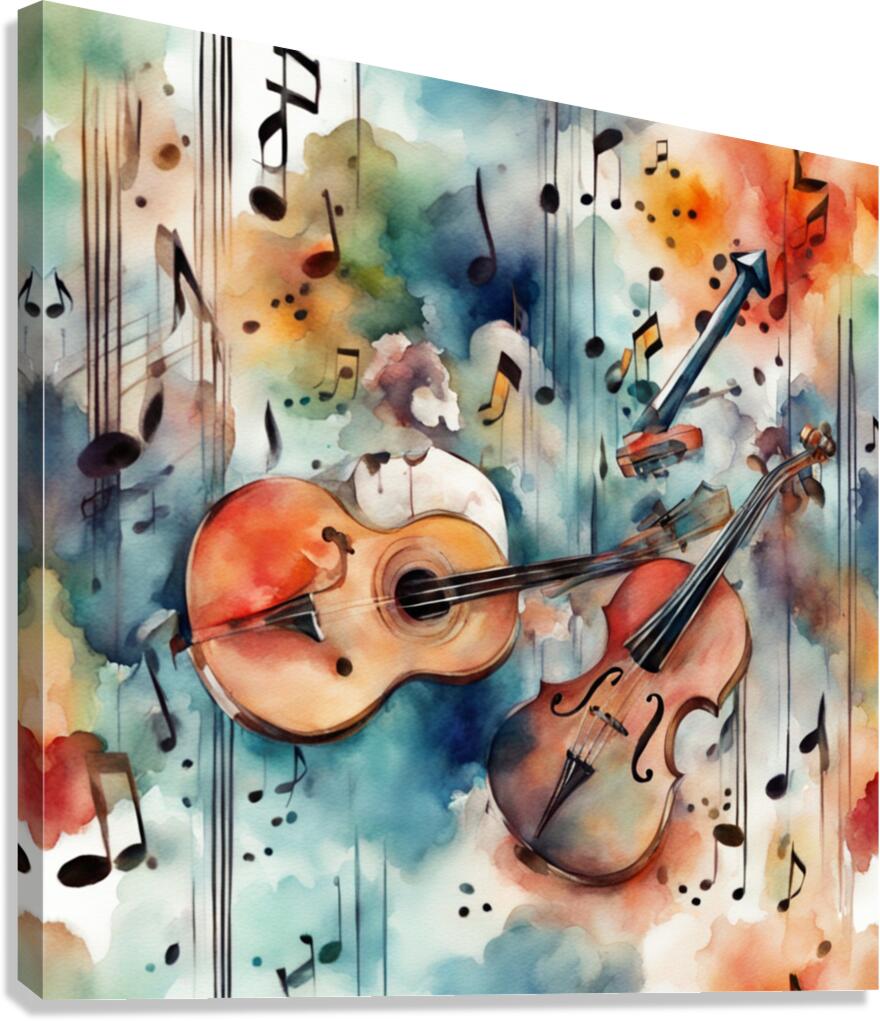 Rhythmic expression 121 Canvas Print