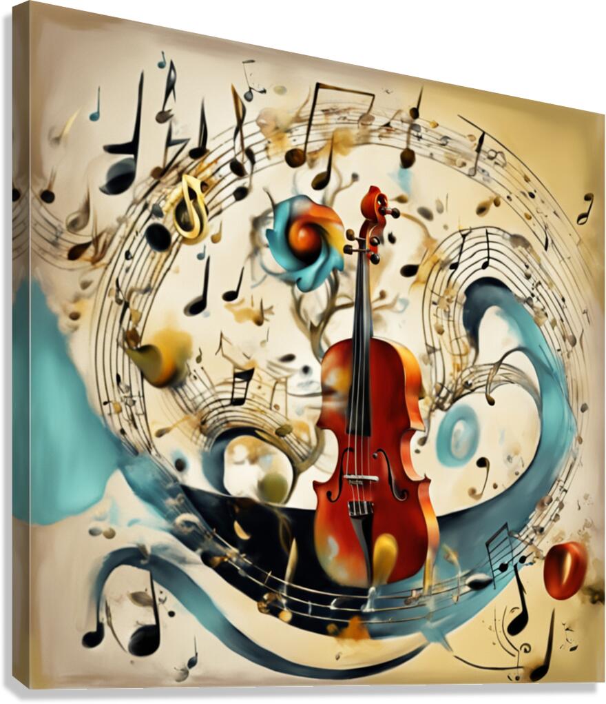 Rhythmic expression 98 Canvas Print