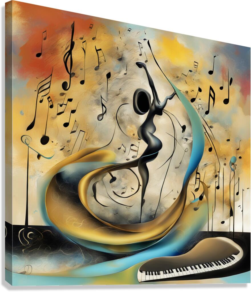 Rhythmic expression 88 Canvas Print