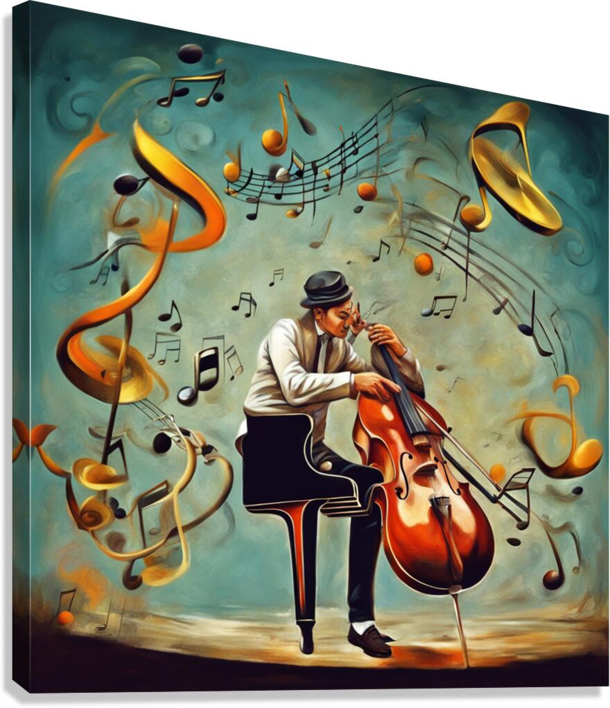 Rhythmic expression 101 Canvas Print