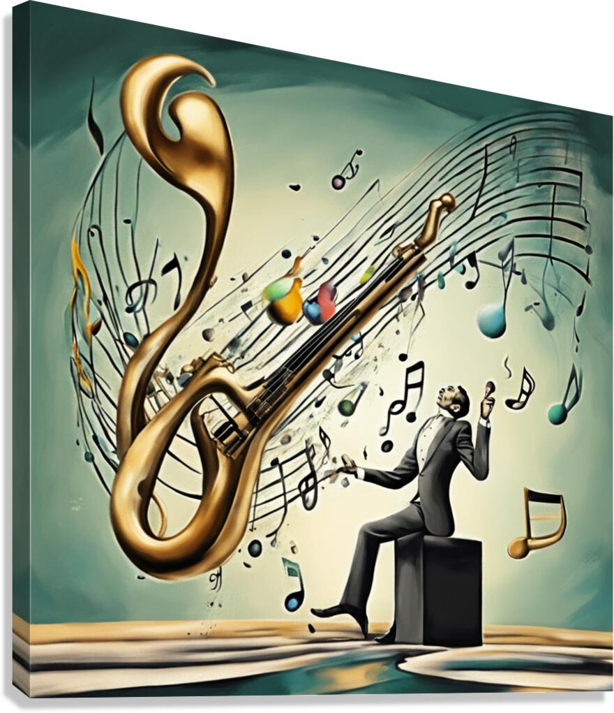 Rhythmic expression 99 Canvas Print