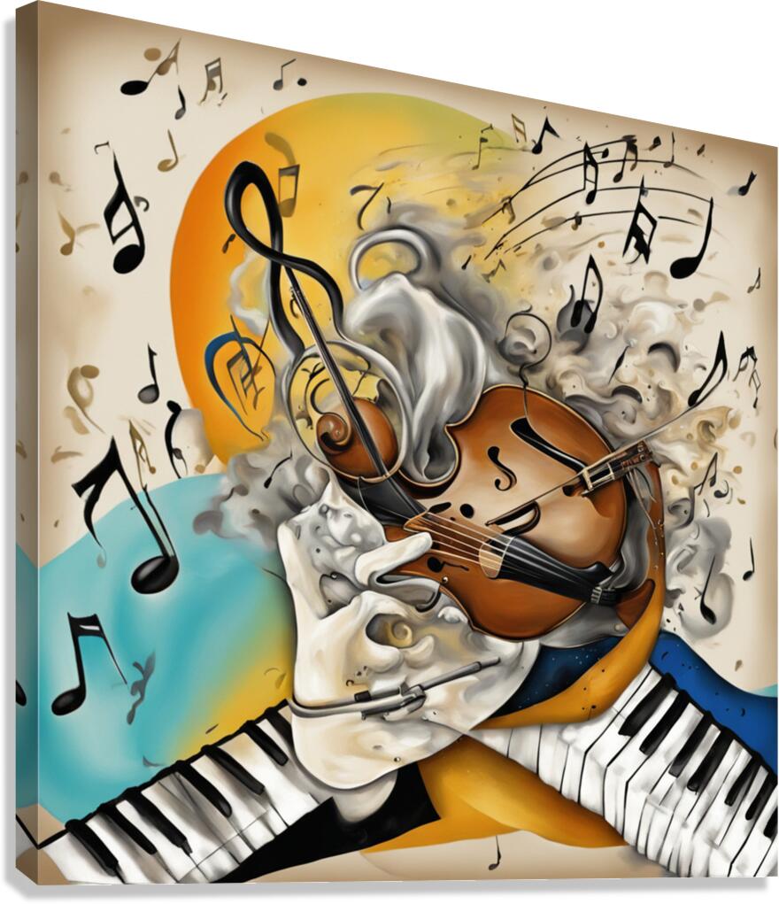Rhythmic expression 84 Canvas Print