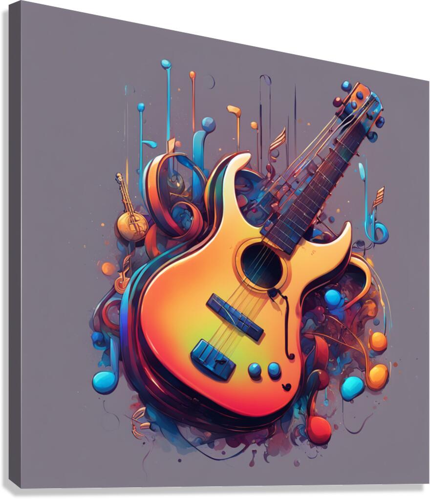 Rhythmic expression 139 Canvas Print