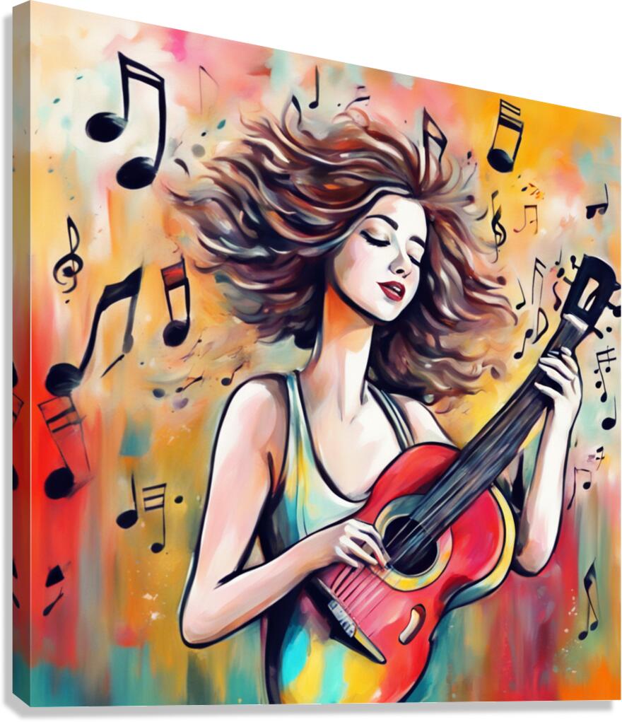 Rhythmic expression 137 Canvas Print