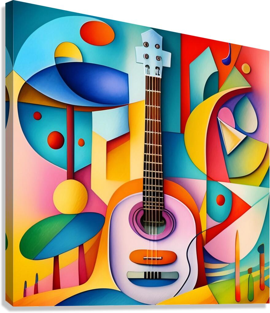 Mosaic Musical 31 Canvas Print