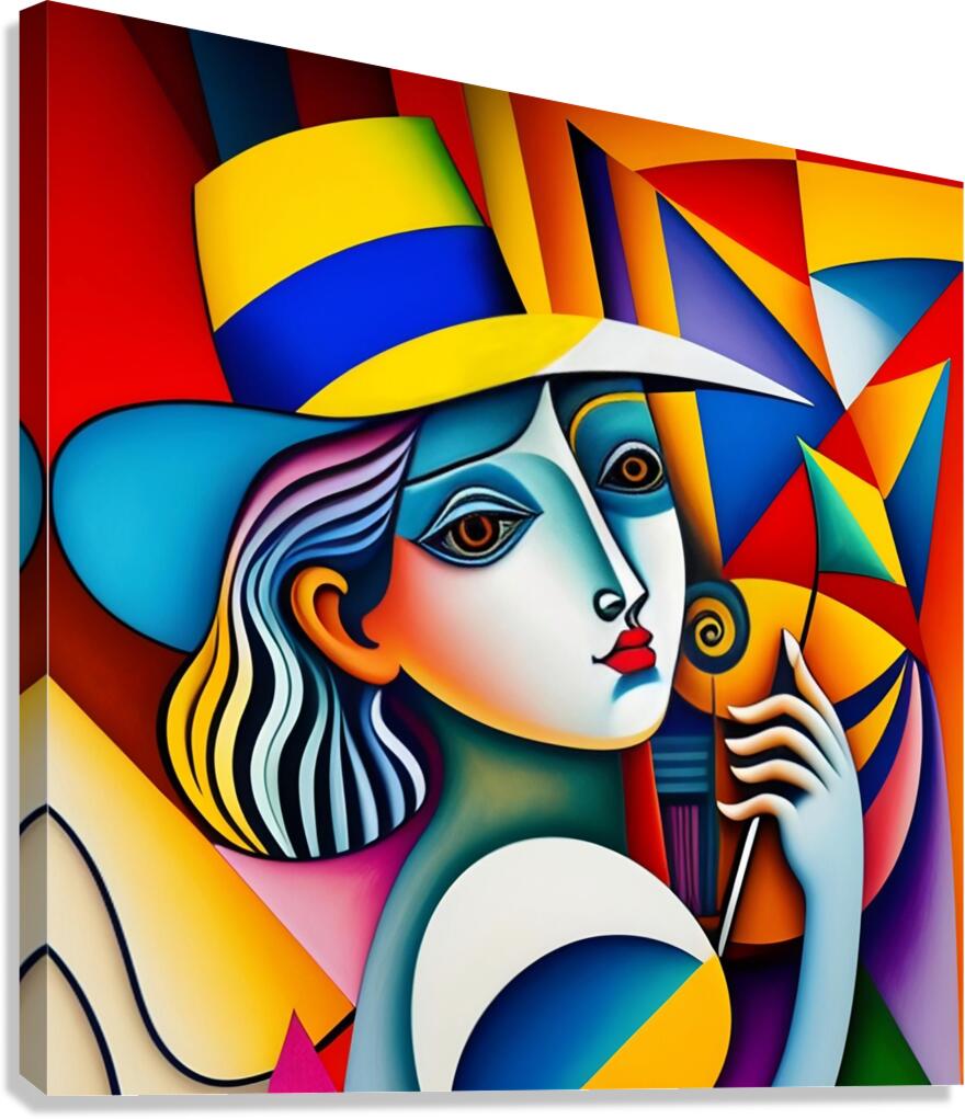 Art exhibition Canvas Print