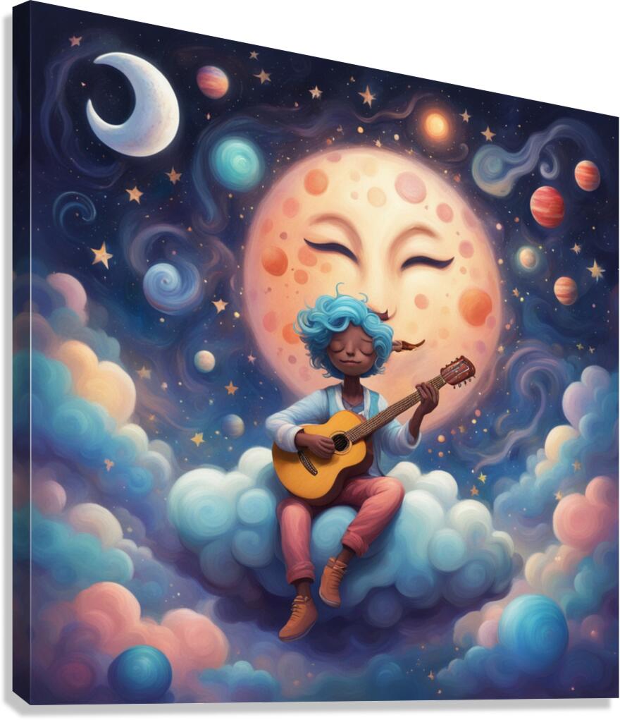 Dreamy Night 9 Canvas Print