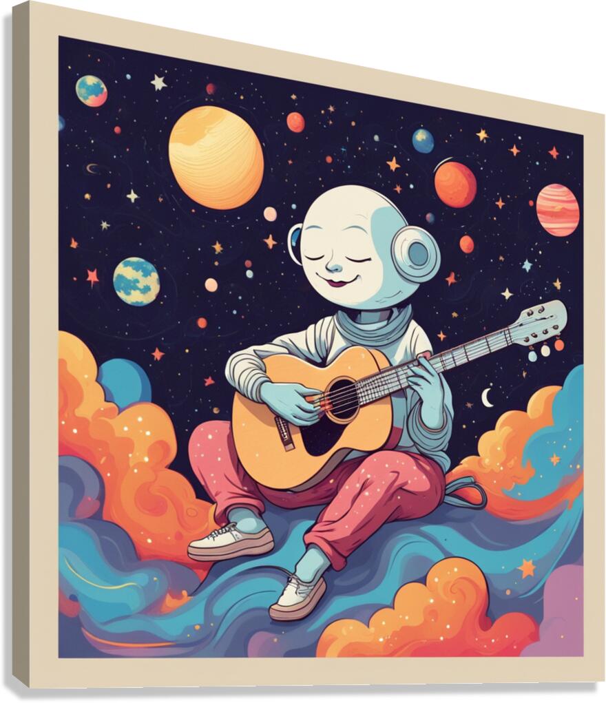 Dreamy Night 5 Canvas Print