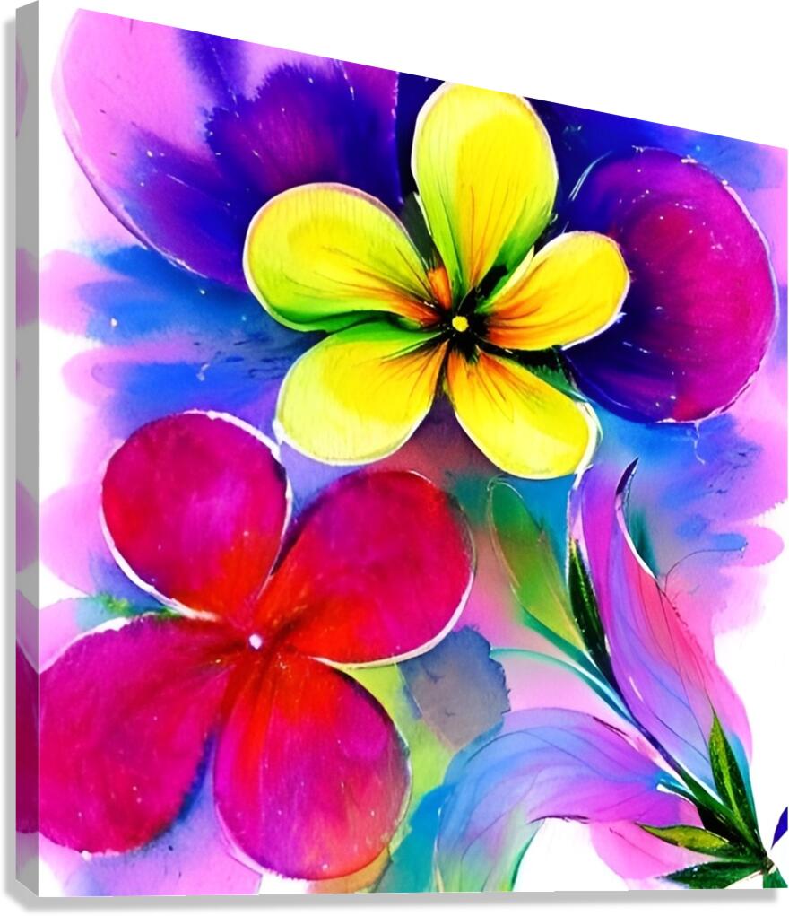 Flower Gallery 2 Canvas Print