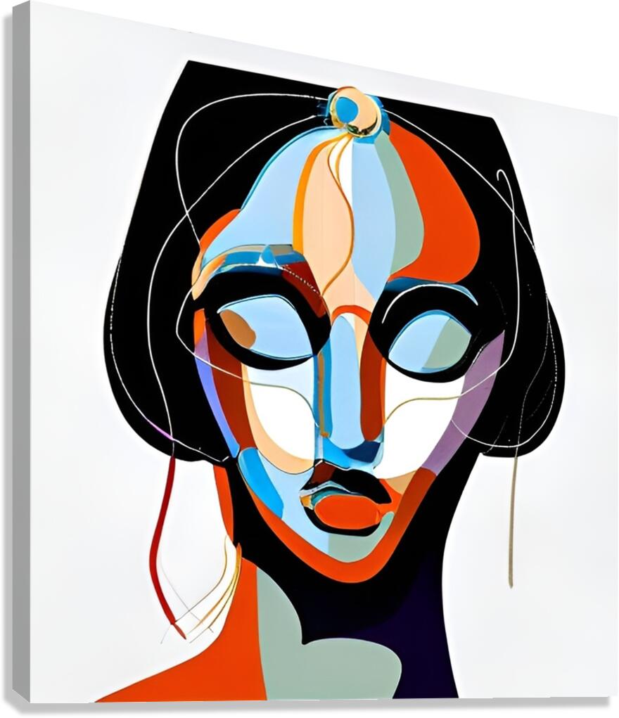 ModernArt Expression Canvas Print
