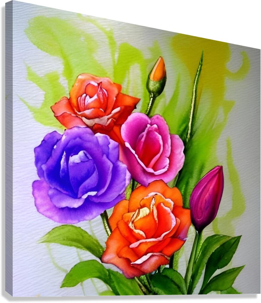 Flower Gallery  Canvas Print