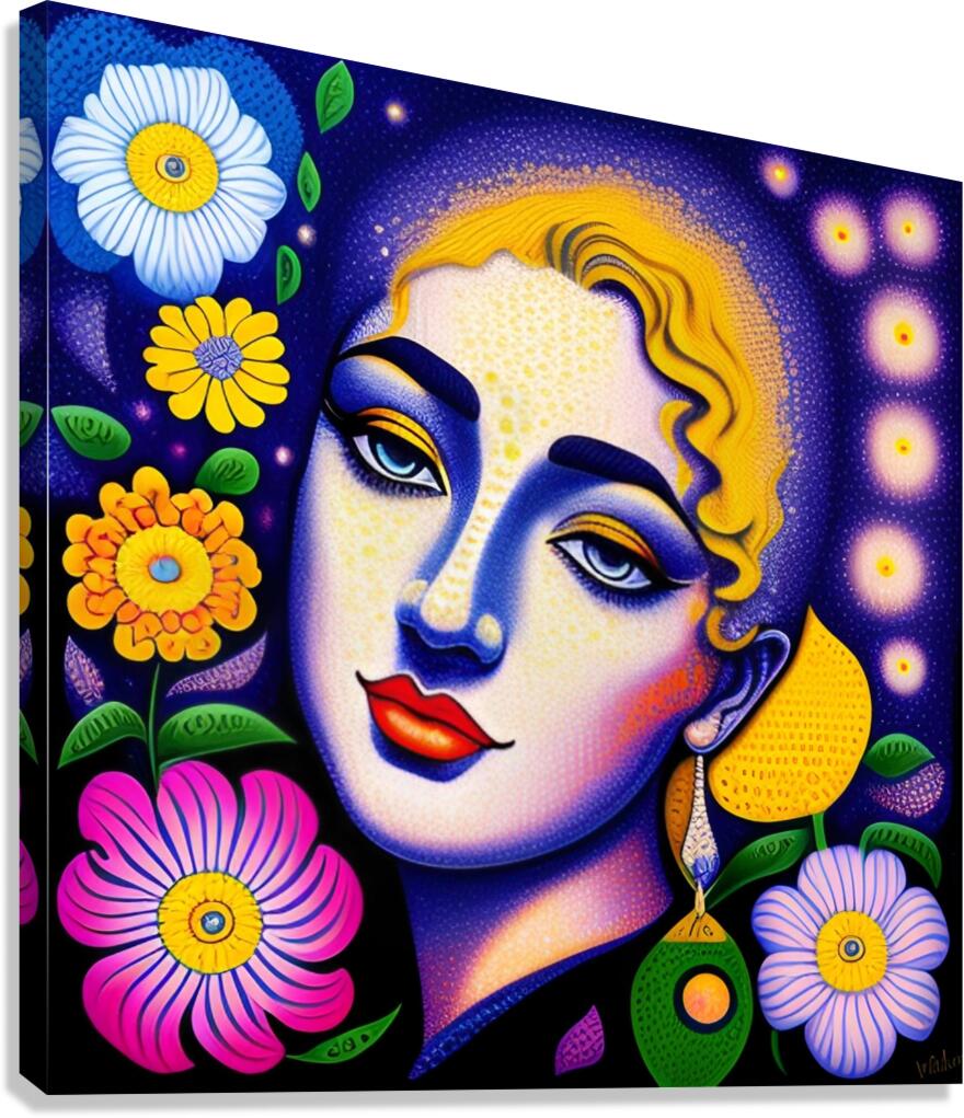 Flower Dreamscape 13 Canvas Print