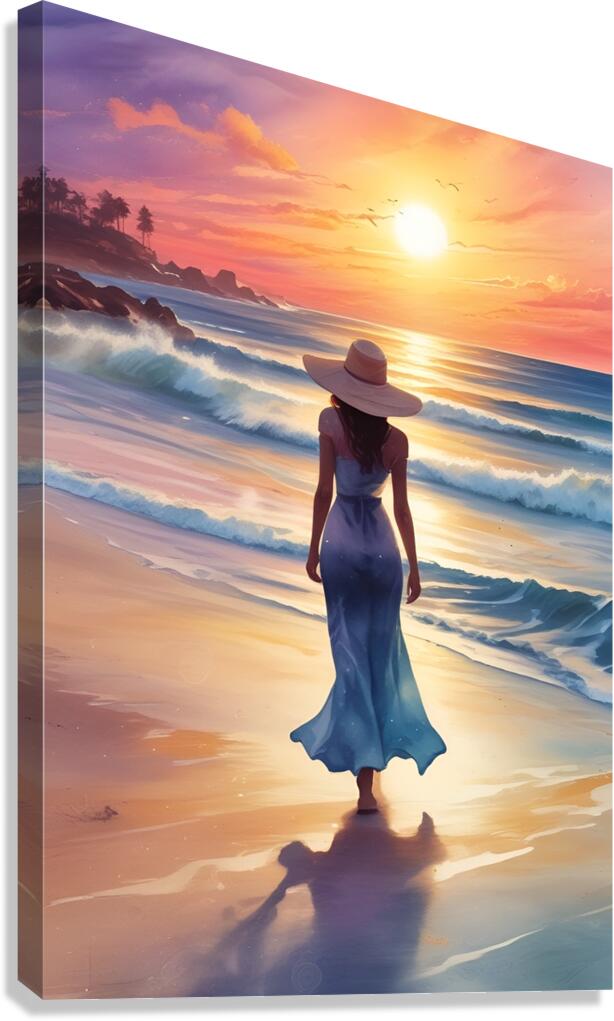 Sunset Serenity 9 Canvas Print