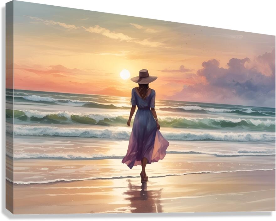 Sunset Serenity 13 Canvas Print