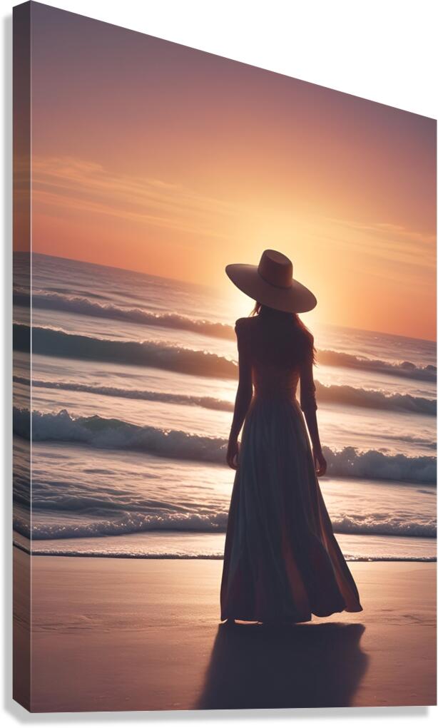Sunset Serenity 10 Canvas Print