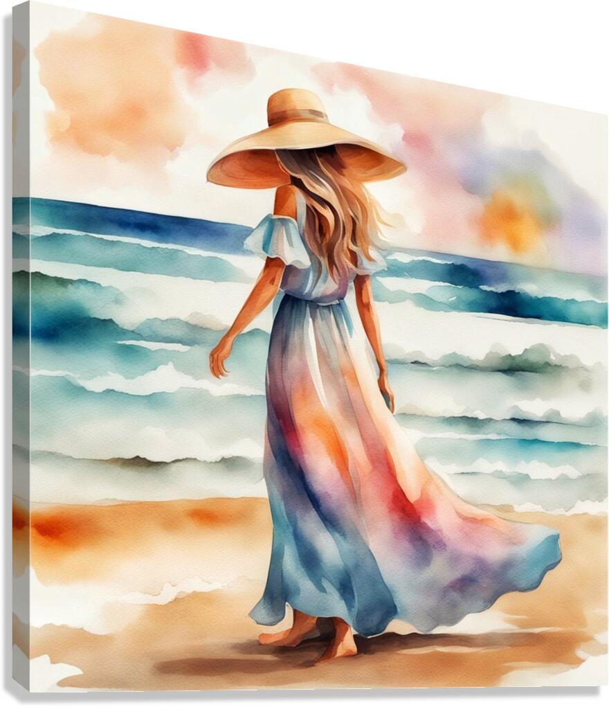 Beachside Bliss Canvas Print