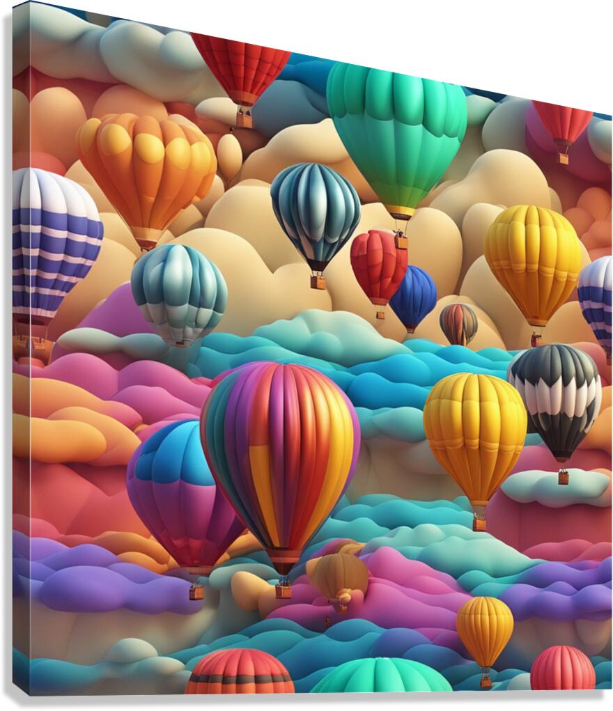 Fantasy Flight 6 Canvas Print
