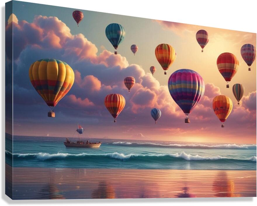 Fantasy Flight 9 Canvas Print