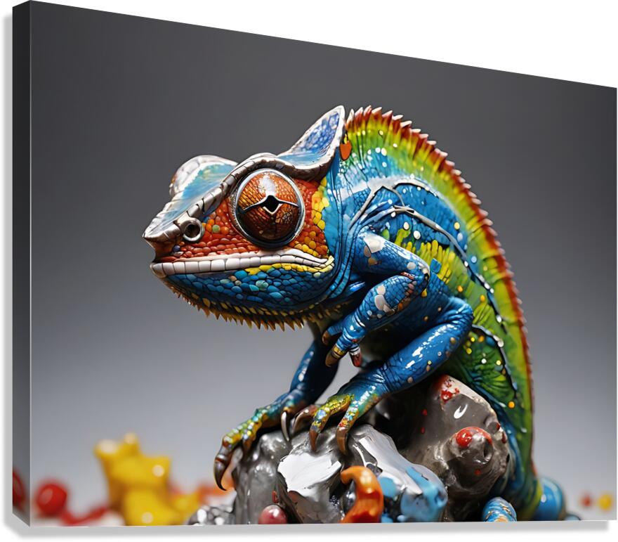 Chameleon 2 Canvas Print