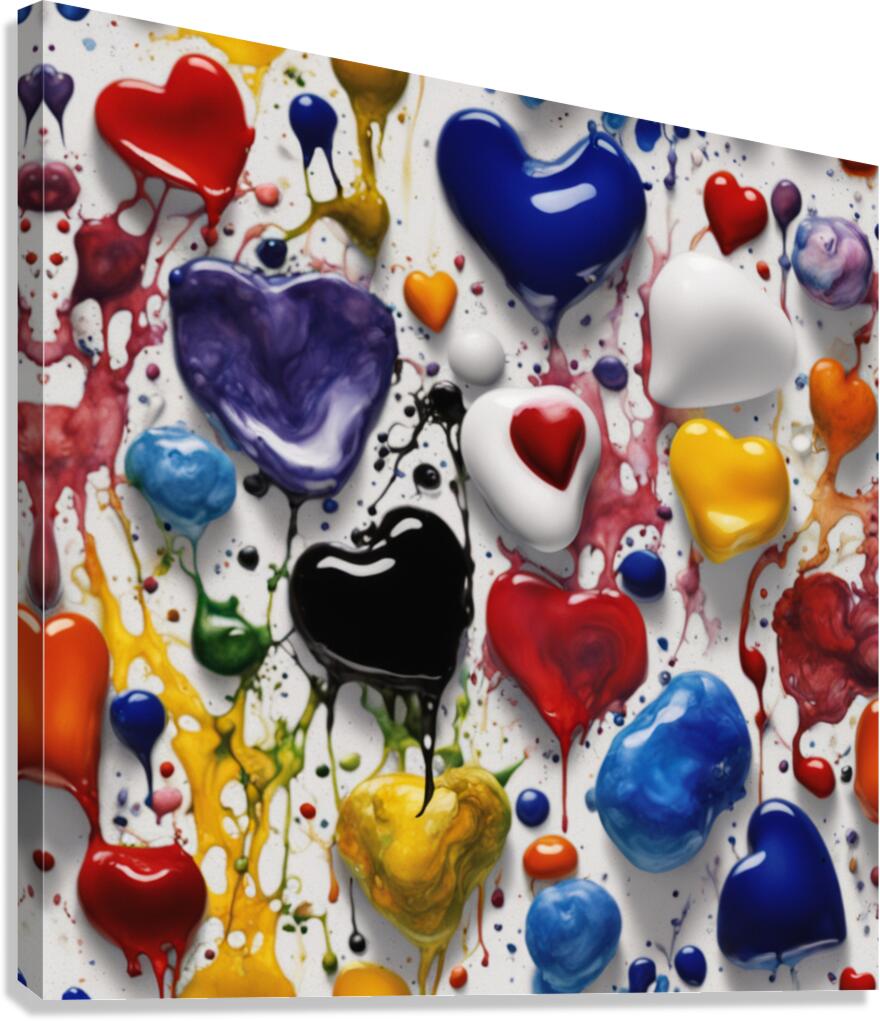 Liquid Symphony 30 Canvas Print
