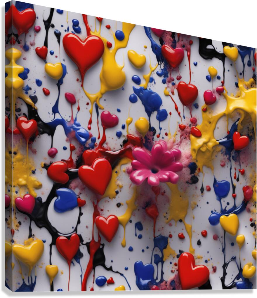 Liquid Symphony 24 Canvas Print