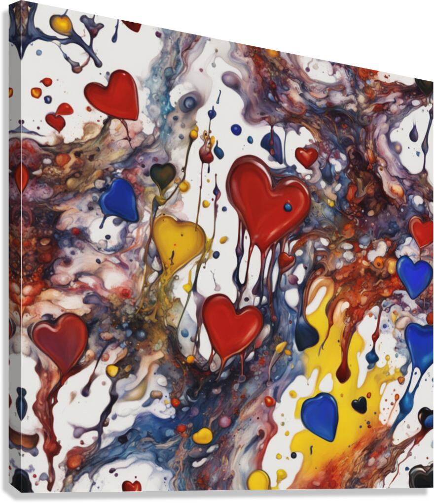 Liquid Symphony 14 Canvas Print