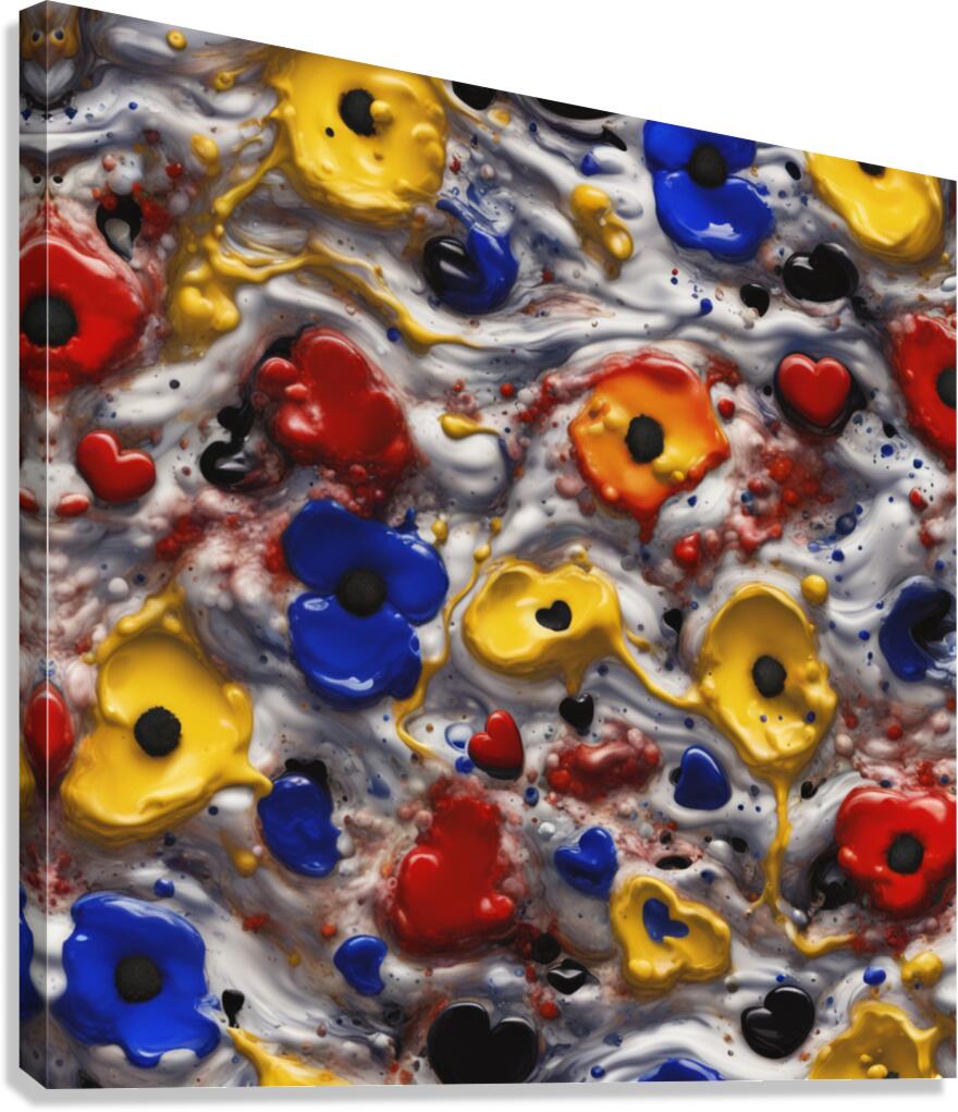 Liquid Symphony 29 Canvas Print