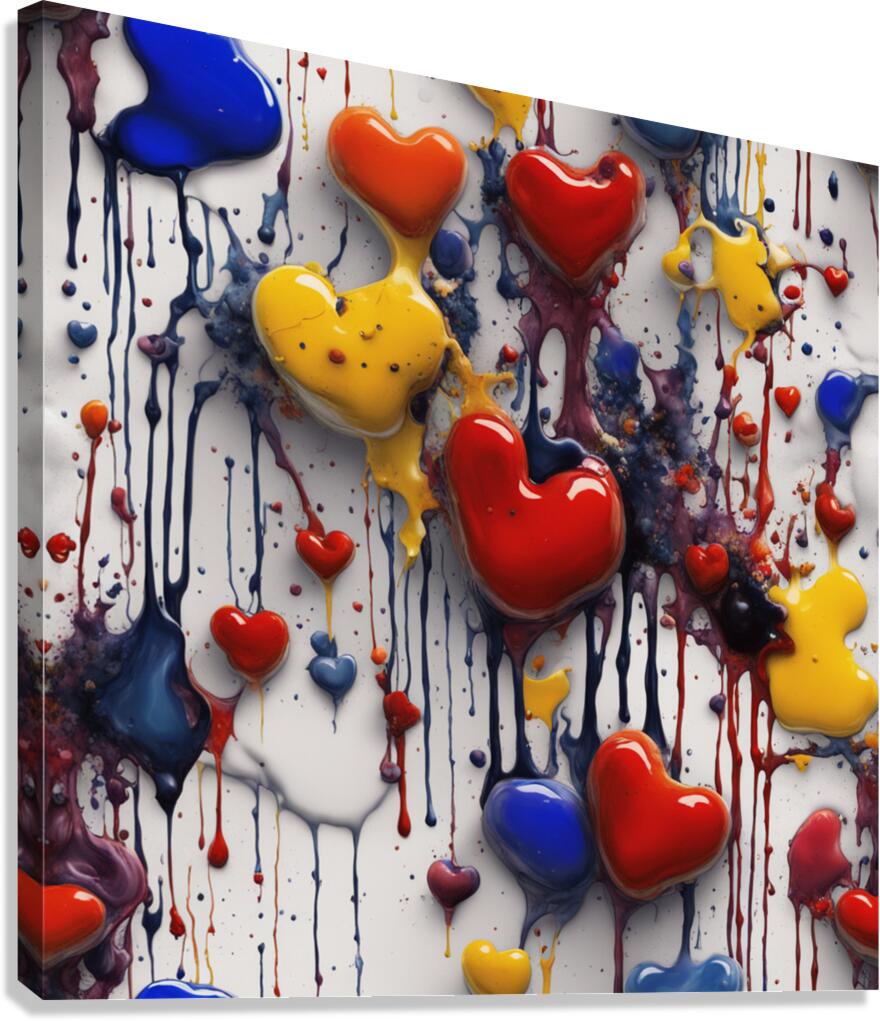 Liquid Symphony 13 Canvas Print