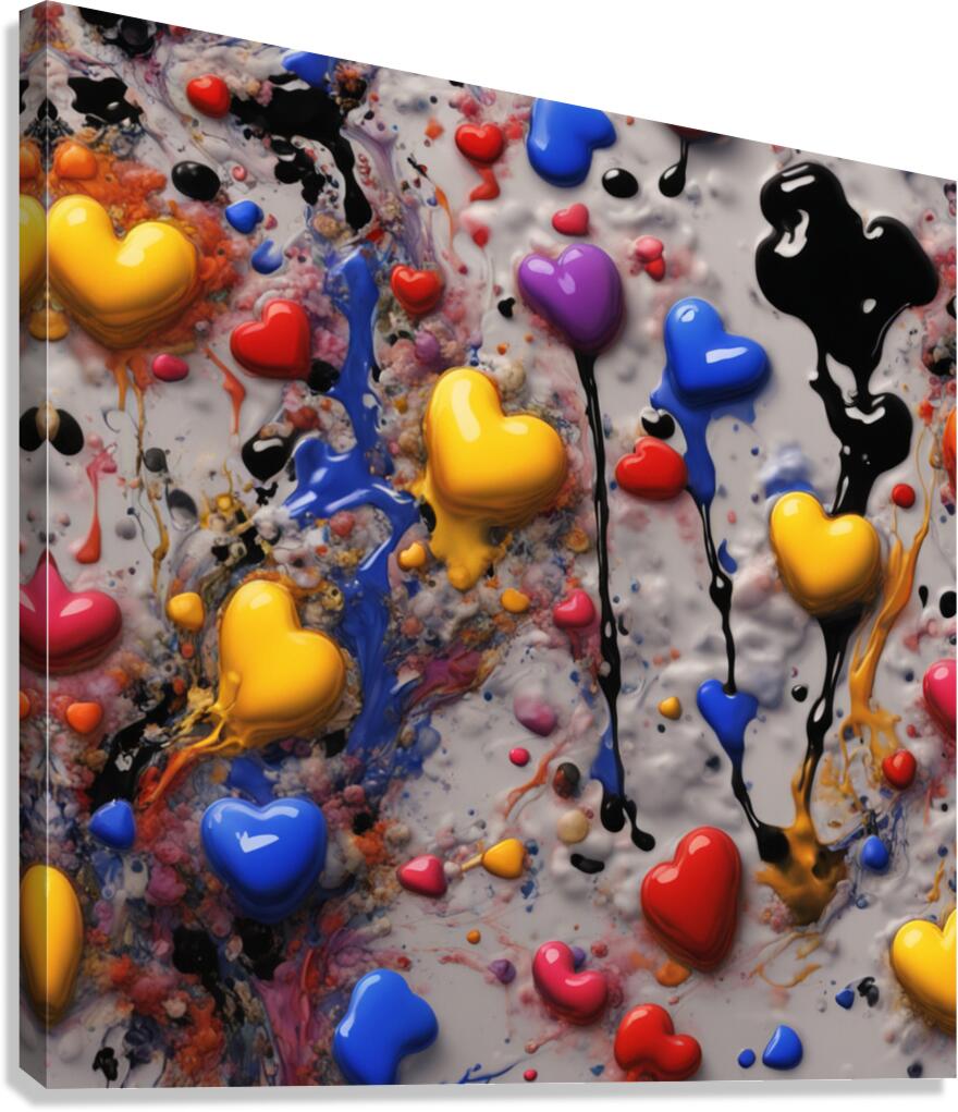 Liquid Symphony 26 Canvas Print