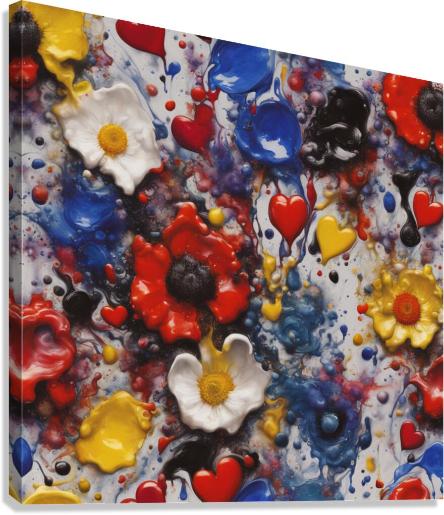 Liquid Symphony 6 Canvas Print