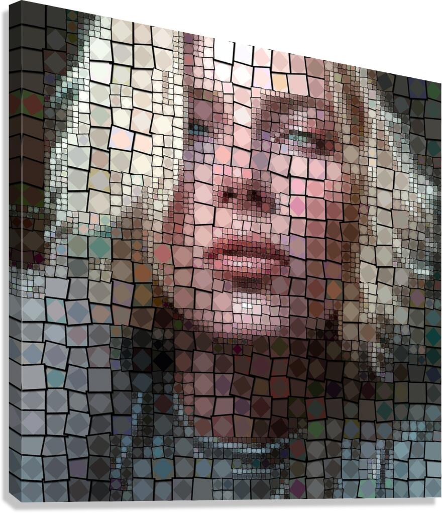 Mosaic35 Canvas Print
