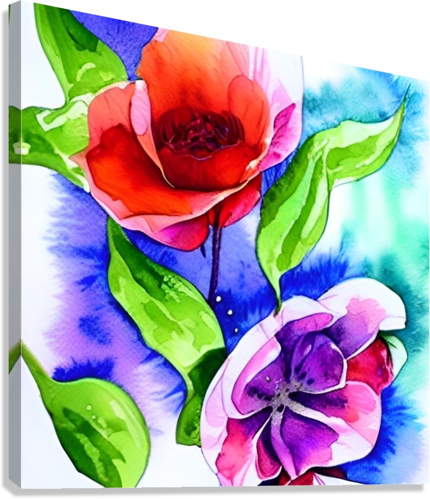 Flowers  1 Canvas Print