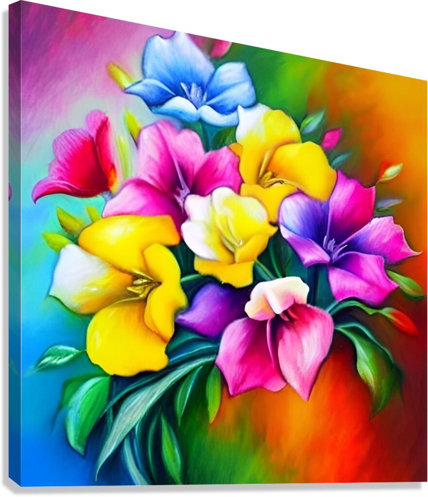 Flowers  4 Canvas Print