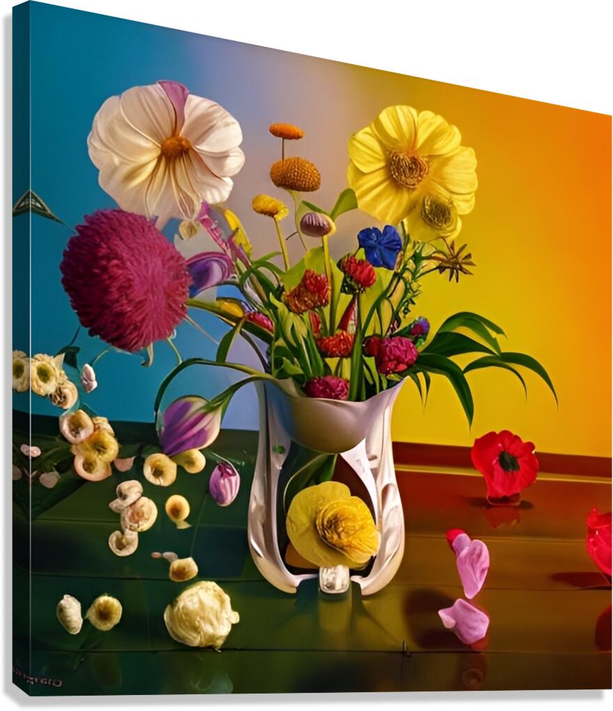 Flowers  8 Canvas Print