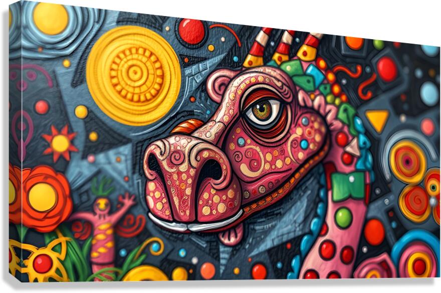 Fantasy world  2 Canvas Print