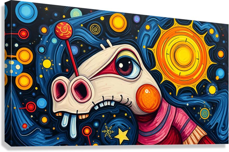 Fantasy world  6 Canvas Print