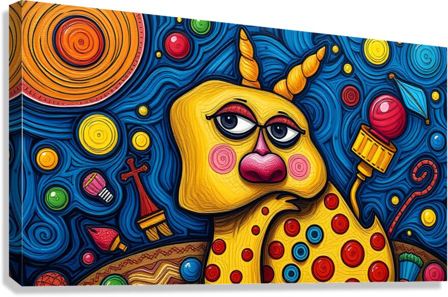 Fantasy world  8 Canvas Print