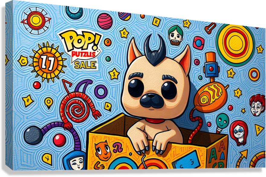 Fantasy world  9 Canvas Print