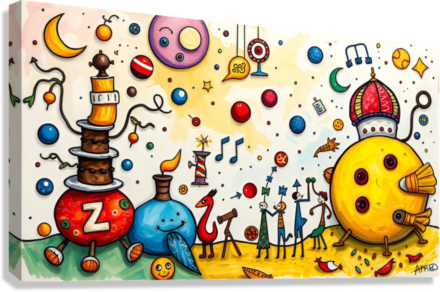 Fantasy world  19 Canvas Print