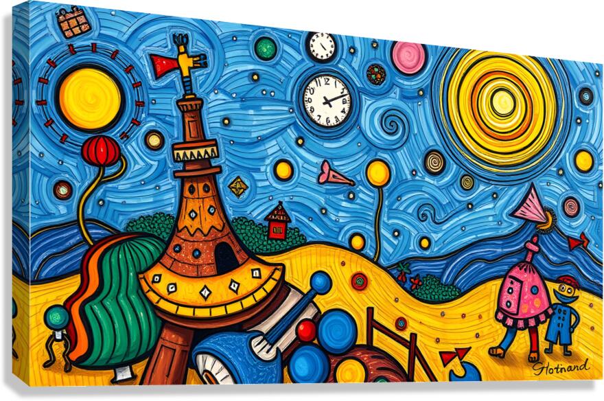 Fantasy world  23 Canvas Print