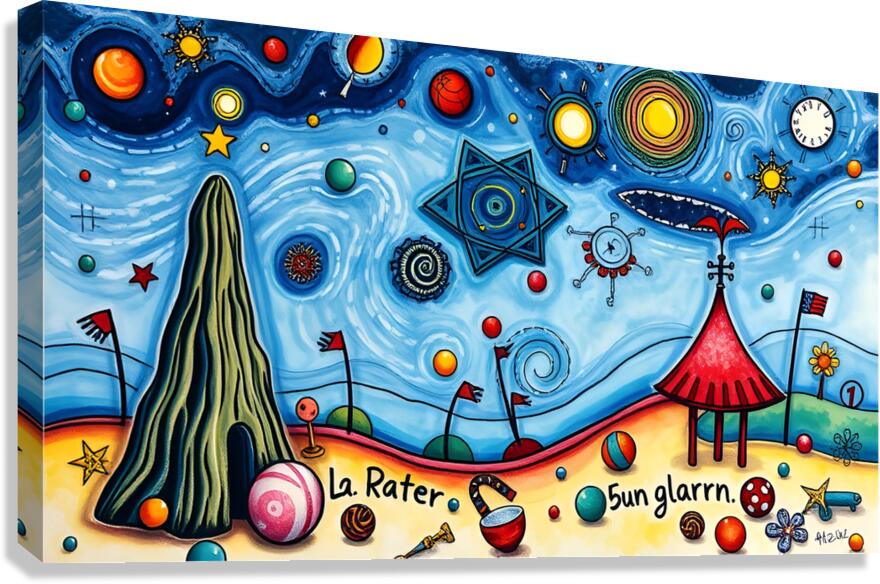 Fantasy world  24 Canvas Print