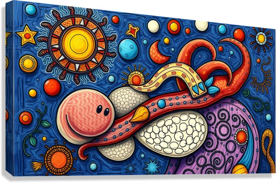 Fantasy world  25 Canvas Print