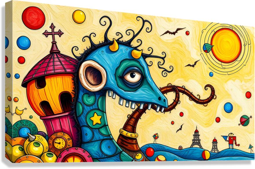 Fantasy world  28 Canvas Print