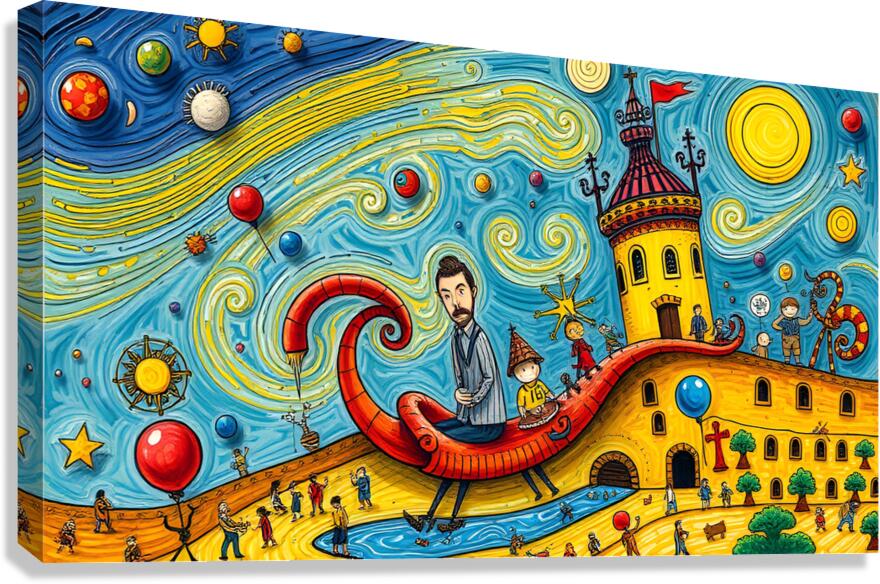 Fantasy world  29 Canvas Print