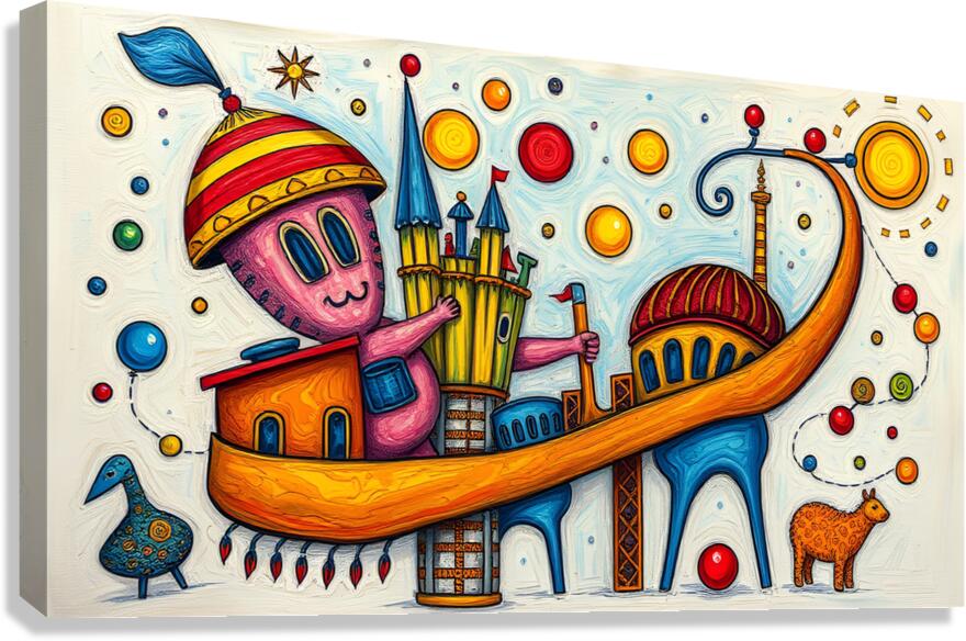 Fantasy world  38 Canvas Print