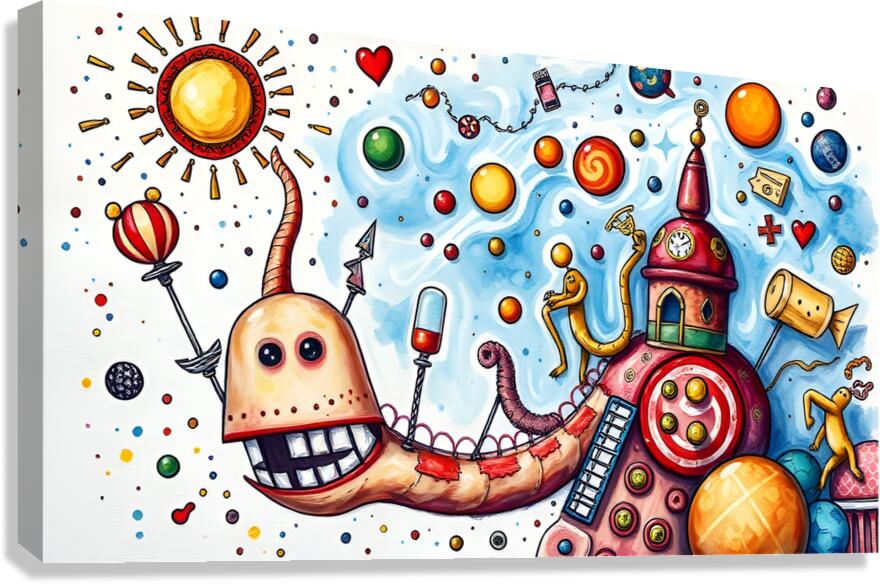 Fantasy world  39 Canvas Print